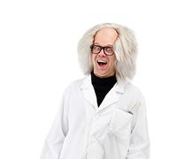 Folat - Peluca Einstein - Blanco - Talla única