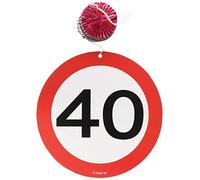 Folat - Perchas para señales de tráfico de 40 años - 3 piezas