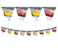 Folat - Qualatex 79711 Disney Cars 3 - Bandera triangular para fiestas , color/modelo surtido