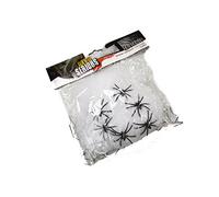 Folat- Telaraña con 6 arañas-20 g, Color Blanco, Talla única (23559)