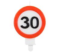 Folat - Vela señal de tráfico 30 cumpleaños