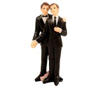 Folat Wedding Cake Topper Groom/Groom