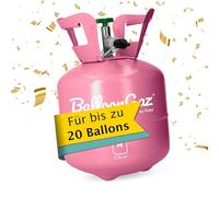 Folato 25204 - Cilindro de helio (helium) para hasta 20 globos de látex Ø 23 cm BalloonGaz® 0,14 m³