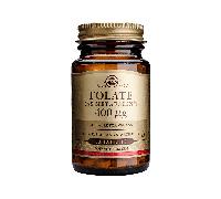 Folato Metafolin (Ácido Fólico) 400mcg 50 Comprimidos Solgar