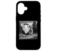 Folclore Cryptid Divertido Y Jackalope Carcasa para iPhone 16