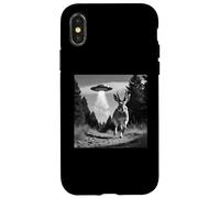 Folclore Cryptid Divertido Y Jackalope Carcasa para iPhone X/XS