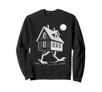 Folclore eslavo Baba Yaga Walking House On Chicken Legs Sudadera