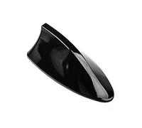 Folconroad Señal de Radio Universal para Coche diseño de Aleta de tiburón Coche Techo Superior Am/FM Radio tiburón Antena（Negro）