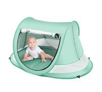 Foldable Baby Shade Tent, Breathable Pop-Up Sun Shelter, Lightweight UV-Blocking Dome, 110x70x50cm Travel-Friendly Canopy, for Beach, Pool, Camping, Vacation, Backyard Play