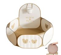 Foldable Ball Pit Polyester Fabric | Folding Playpen Play Tent | Ball Play Pool | For Indoor Outdoor Living Room Bedroom Playroom Nursery Kindergarten Travel