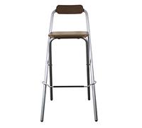 Foldable Bar Stools with Backrest for AdultsPortable High Chairs for Outdoor Kitchen Camping CafesSpaceSaving Seating for Counters & IslandsWhite