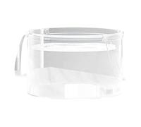 Foldable Basin - Camping Water Basin, Transparent Storage Bucket, Portable Carry Handles, Durable Flexible Material with Multi Purpose Cleaning Use | Washing Container For Kitchen Garden T