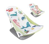 Foldable Bath Seat, Adjustable 3 Position Bath Support For