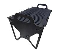 Foldable BBQ Grill, Folding Charcoal Grill, 15.75x8.66x9.84in Barbecue Equipment, Portable Compact Design, Outdoor Grilling Tool for Picnic, Backyard Party, Hiking, Campfire Cooker, Bonfire Cooking
