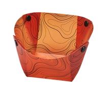 Foldable Bowl, Portable Folding Bowl Tableware, Adorable Outdoor Use, Reusable Bowls for Family Gathering Travel Road Trip Camping Hiking Picnic, 7.09x5.91x3.94 inches