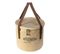 Foldable Bucket Portable 22L Capacity - Outdoor Folding Wash Basin Drainer