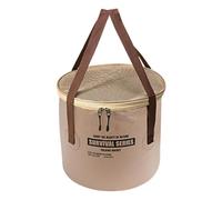 Foldable Bucket Portable 22L Capacity - Outdoor Folding Wash Basin Drainer