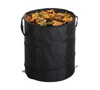 Foldable Camping Garbage Can, 240g Portable Outdoor Waste Bin with Steel Wire Frame, 420D Oxford Cloth Trash Container for Garden Hiking Picnic RV Travel Backyard and Survival Activities
