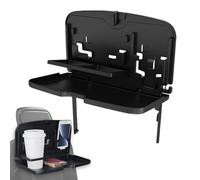 Foldable Car Tray Table - Portable Cars Seat Food Trays, Multifunctional Eating Stand, Travel Meal Organizer | Suitable For Kids Road Trips Snacks Work Laptop Use, 11.02x7.17x7.4 Inches