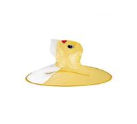 Foldable Cartoon Duck Kids Raincoat Shape Rain Hat Cape (s)high Quality