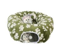 Foldable Cat Donut Bed, Soft Warm Pet Bed For Cats and Small Dogs