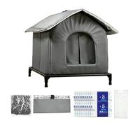 Foldable Cat House - Portable Pet Bed, Cat Kennel for Kittens Indoor Outdoor, Pets Cooling Shelter with Ice Packs, Pet House, Cats Shelter for Pets Summer Heat Relief Use