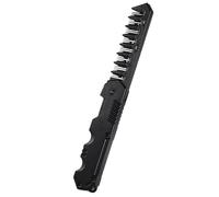 Foldable Comb, Portable Pocket Hair Comb, 8.66in Versatile Small Styling Tool, Oil Head Clipper, Compact Design for Beards, Mustaches, Men Salon Grooming
