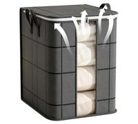 Foldable Comforter Storage Bag - Large Quilt Blanket Organizer