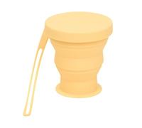 Foldable Cup - Portable Silicone Drinking Mug | 200ml Reusable Hot Cold Drinks Cup for Picnic Fishing Outdoor Running Camping Beach Studio Hiking Gym Home, Lightweight 70g