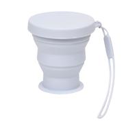 Foldable Cup - Portable Silicone Drinking Mug | 200ml Reusable Hot Cold Drinks Cup for Picnic Fishing Outdoor Running Camping Beach Studio Hiking Gym Home, Lightweight 70g