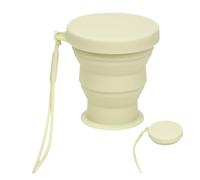 Foldable Cups for Travel, 200 ml Folding Silicone Travel Water Cup, Lightweight Beverage Mug Outdoor Gear for Home Studio Gym Cycling Camping Picnic Coffee Hiking Tea Water Traveling