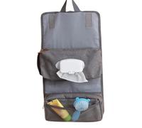 Foldable Diaper Bag, Large Capacity Travel Pouch, 10.0x5.0 Inches Bag with Compact Fold, Durable Fabric Nursery Organizer, Portable Stroller Caddy with Modern Style, Maternity Gear for Outdoor Travel