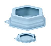 Foldable Dog Bowl - Portable Spill-Proof Large Capacity Silicone Feeder