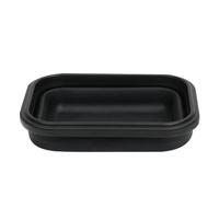 Foldable Dog Bowls, Compact Feeding Dish, Multifunctional Pet Bowl, Hygienic Design, Portable and Sturdy, (1 Piece, Black), Great For Outdoor Adventures