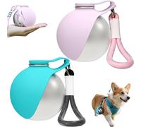 Foldable Dog Water Bottle for On The Go, Leak-Proof Travel Drinking Bowl for Cats with Foldable Silicone Bowl, Portable Pet Water Bottle for Dog Cat Outdoor Walking (B+C)