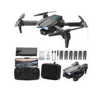 Foldable Drone for Kids 1080P HD Camera, Mini RC Helicopter Toy with Altitude Hold, One-Key Start, 3 Speeds - Black
