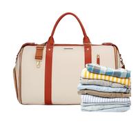 Foldable Duffle Bag For Travel, Large Capacity Pack, Waterproof Travel Duffel, Lightweight Carry-On Weekender Bag Ideal For Camping, Beach, Swim, Pool, Sports, Gym, Road Trips