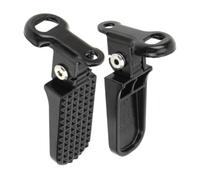 Foldable Electric Bike Pegs 2 Pack Aluminum Alloy Non Slip Foot Rest | Sturdy Aluminum Pegs With Anti-slip For Extra Passenger Comfort. Quick Fold Design Saves Space When Not In Use.