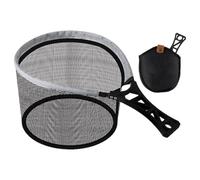 Foldable Fish Net, Heavy Retractable Tool, Compact Shrimp Catcher, Outdoor Stream Mountain Gear, Riverbed Shallow Fishing Accessory, Angling Gear for Clean, Saltwater, Ponds