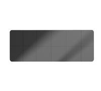 Foldable Fitness Mat, Lightweight Exercise Pad, Travel Friendly, Barefoot Workout Carpet, Thin Non Slip Mat for Home, Gym, Apartment, Travel, Outdoor, Dorm Room