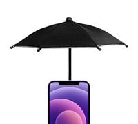 Foldable Fun Rotatable Strong Suction Sun Protection Phone Stand Umbrella
