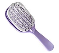 Foldable Hair Brush Detanglers - Lightweight Folding Comb, Pop Brush for All Type of Hairs, Massage Hairbrush for Women, Retractable Hair Comb, Self Cleaning Brushes with Detangling Bristles
