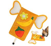 Foldable Interactive Dog Puzzle - Crinkle Paper Sound Soft Plush Mat
