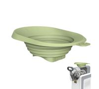 Foldable Kitchen Funnels, Heavy Duty Splash Proof Funnel Set, Compact Bottle Pouring Tool FOR Dessert and Beverage Filling, Sturdy Food Silicone 3 Pack, Multi-Purpose Funnel for Milkshake