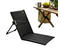 Foldable Lounge Chair Lightweight Camping Floor Seat Reclining Beach Chair