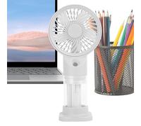 Foldable Misting Fan, Summer Relaxation, Camping Cooling Fan, Personal Air Cooler for Outdoor Travel, Beach, Gym, Picnic, Shopping, 6.38x1.73x3.07 inches, Purple, Blue, White