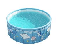 Foldable Non-Inflatable Pool - Thickened Bathing Tub For Kids & Dogs
