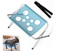Foldable Pet Bathing Stand,Cat Dog Grooming Stool Bathing Station，Blue