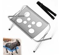 Foldable Pet Bathing Stand,Cat Dog Grooming Stool Bathing Station，Gray