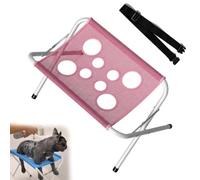 Foldable Pet Bathing Stand,Cat Dog Grooming Stool Bathing Station，Pink